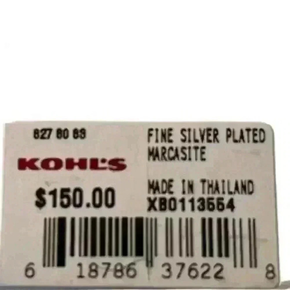 Beautiful earrings
Fine silver plated marcasite - Picture 2 of 4